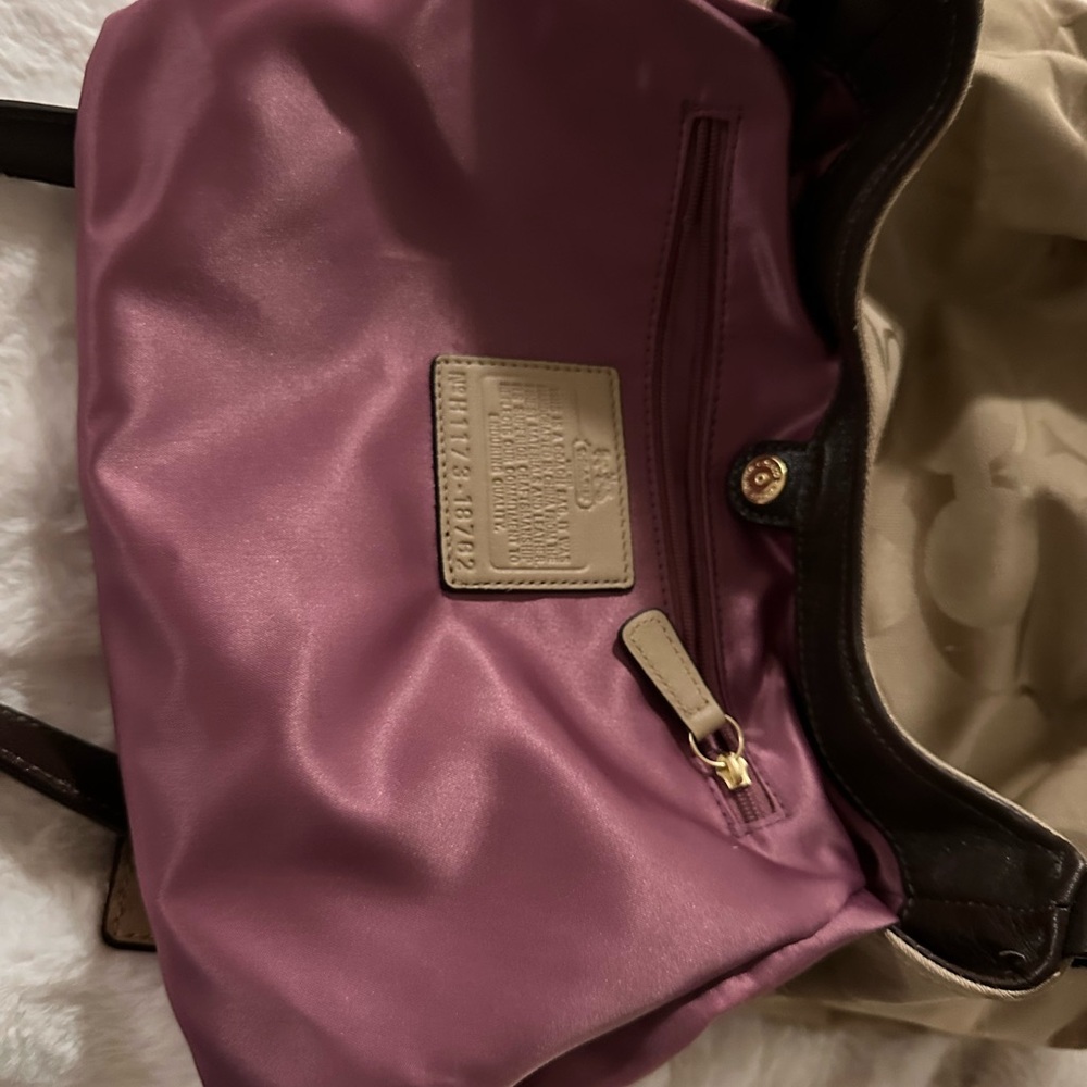 Coach Beige Signature Collection Women's Bag (w/free shipping) - Picture 9 of 11